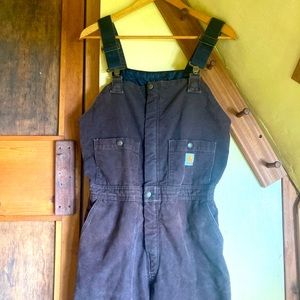 Women’s Insulated Carhartt Brown Overalls